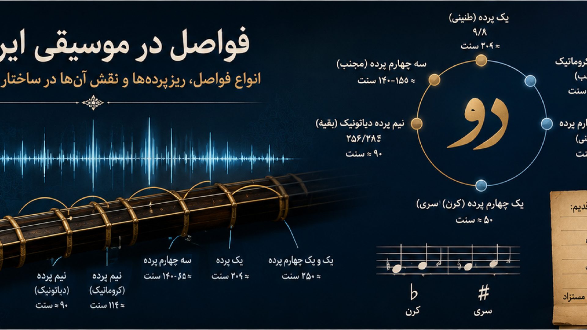 فواصل موسیقی ایرانی